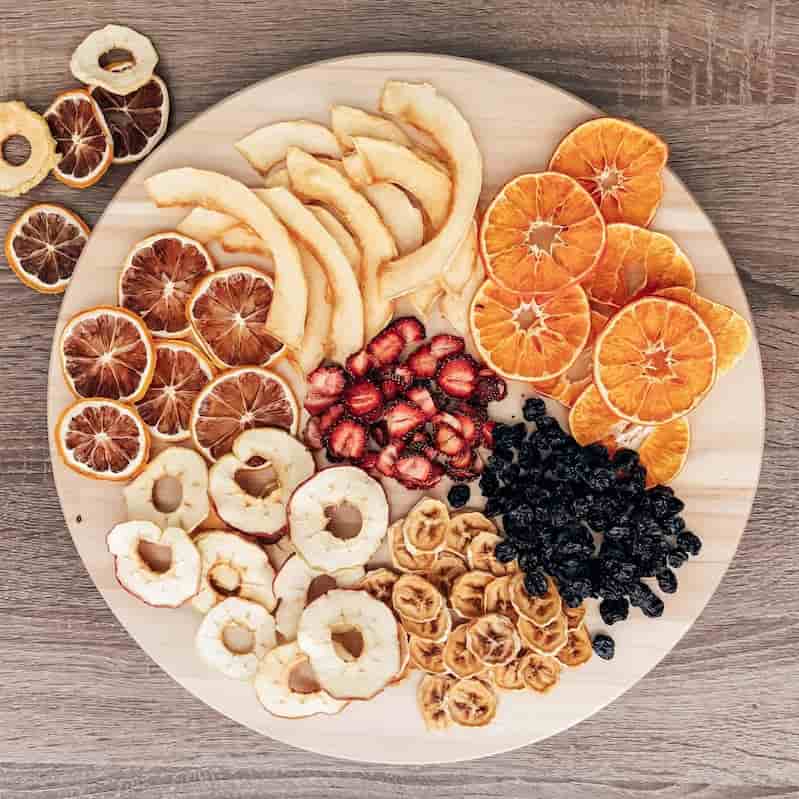 میوه خشک خانگی مناسب میان وعده های سالم